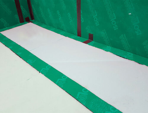 Foundation plinth isolation for microscope isolation HR-TEM laboratory located at the Department of Earth Sciences